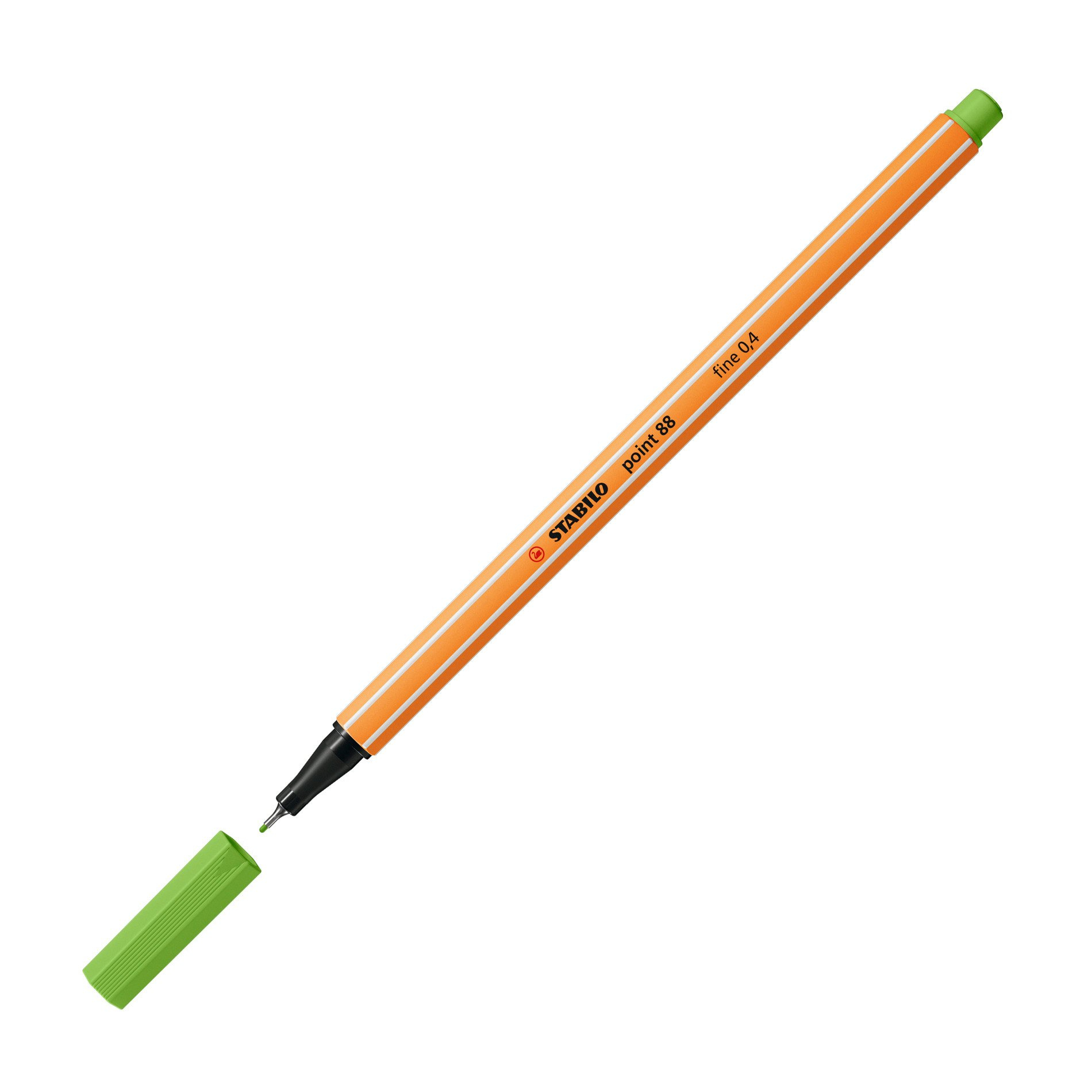 STABILO point 88 - Fineliner - Apfelgr�n - 0.4