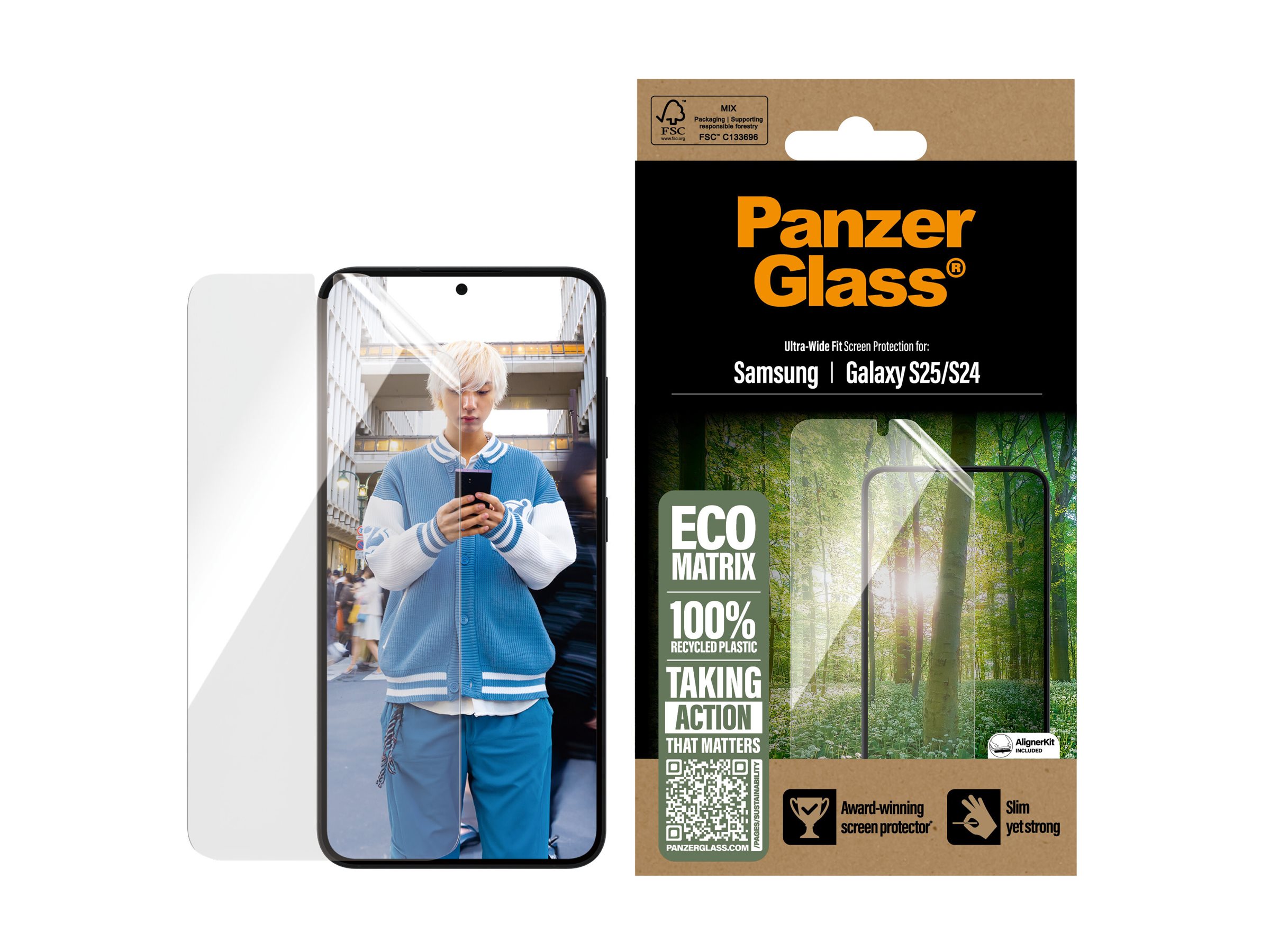 PanzerGlass ECO Matrix - Bildschirmschutz f�r Handy