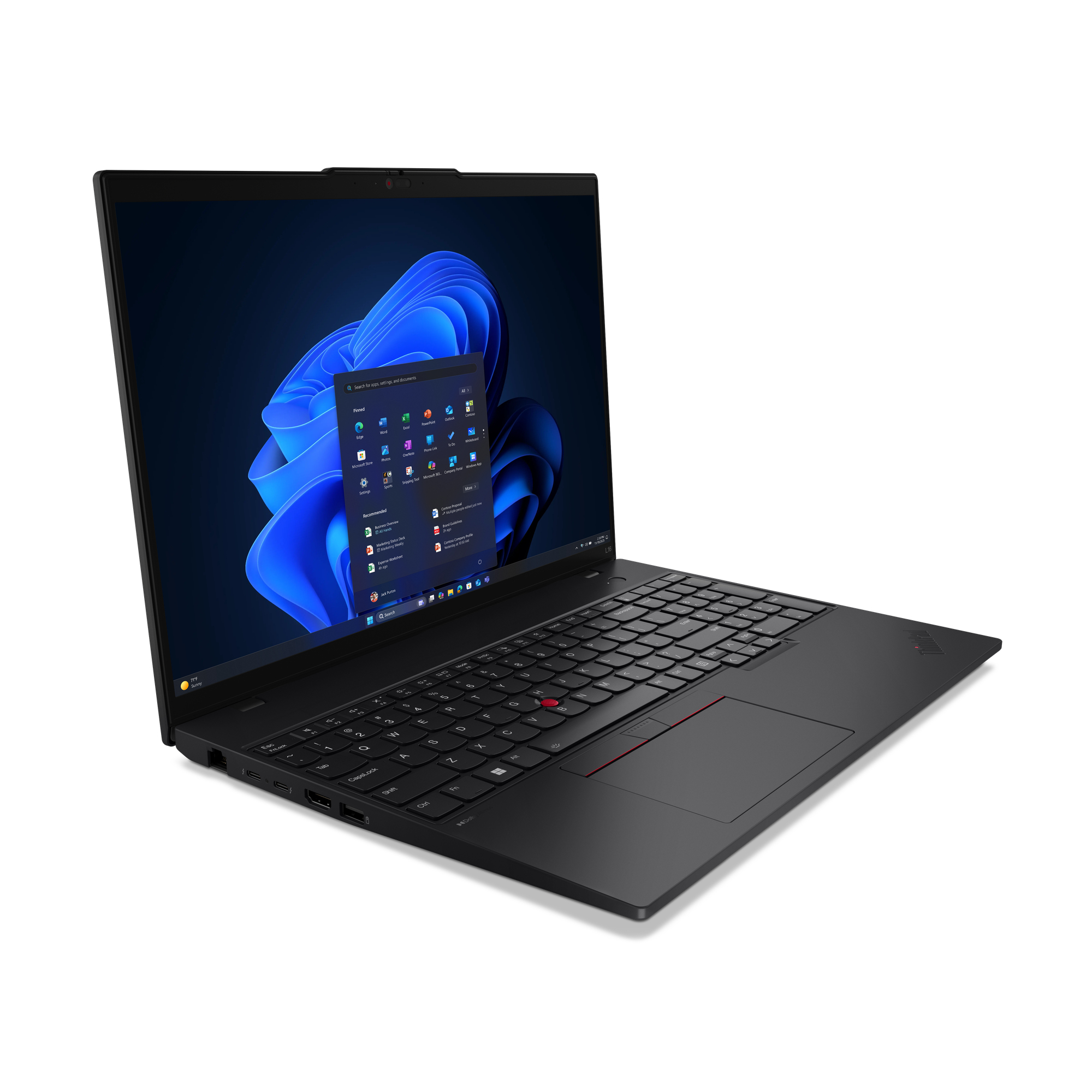Lenovo ThinkPad L16 Gen 2 (Intel) Intel Core Ultra 5 225U Port�til 40,6 cm (16) WUXGA 32 GB DDR5-SDRAM 512 GB SSD Wi-Fi 6E (802.11ax) Windows 11 Pro Belga Negro