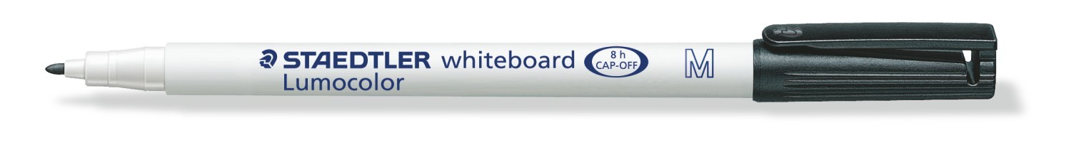 Staedtler Lumocolor 301 evidenziatore 1 pz Nero