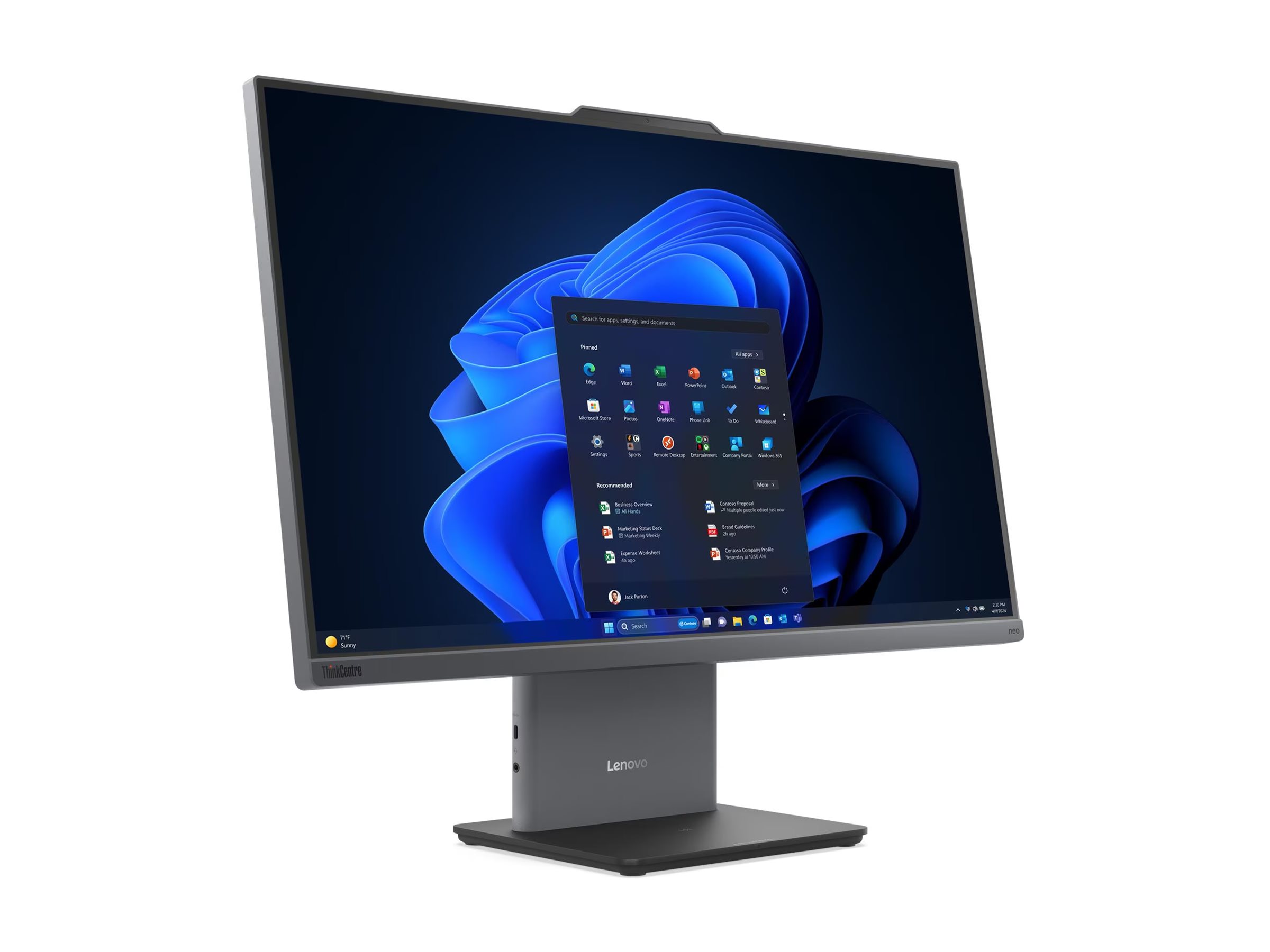 Lenovo ThinkCentre neo 50a 27 Gen 6 LNL 13QF - All-in-One (Komplettl�sung)