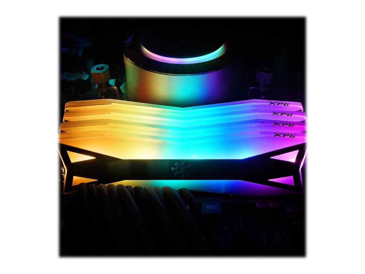 ADATA XPG SPECTRIX D60G - DDR4 - Modul - 8 GB - DIMM 288-PIN - 3200 MHz / PC4-25600 - CL16 - 1.35 V - ungepuffert - non-ECC - wolframgrau (AX4U32008G16A-ST60)