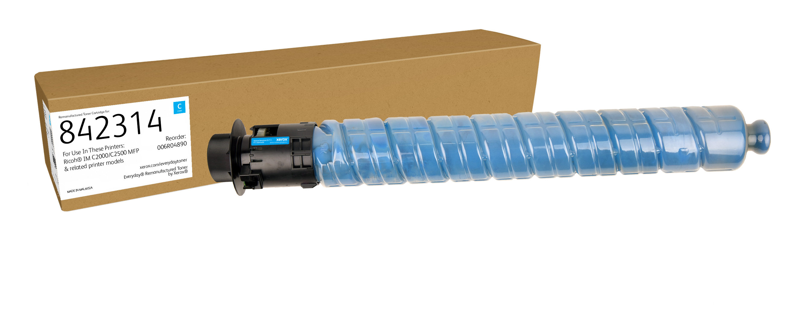 Everyday Rigenerato Fotoricettore rigenerato Everyday di Xerox Ciano compatibile con Ricoh 842314, Capacit standard