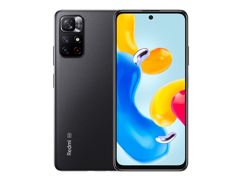Xiaomi Redmi Note 11S 5G 16,8 cm (6.6) Double SIM Android 11 USB Type-C 4 Go 128 Go 5000 mAh Noir