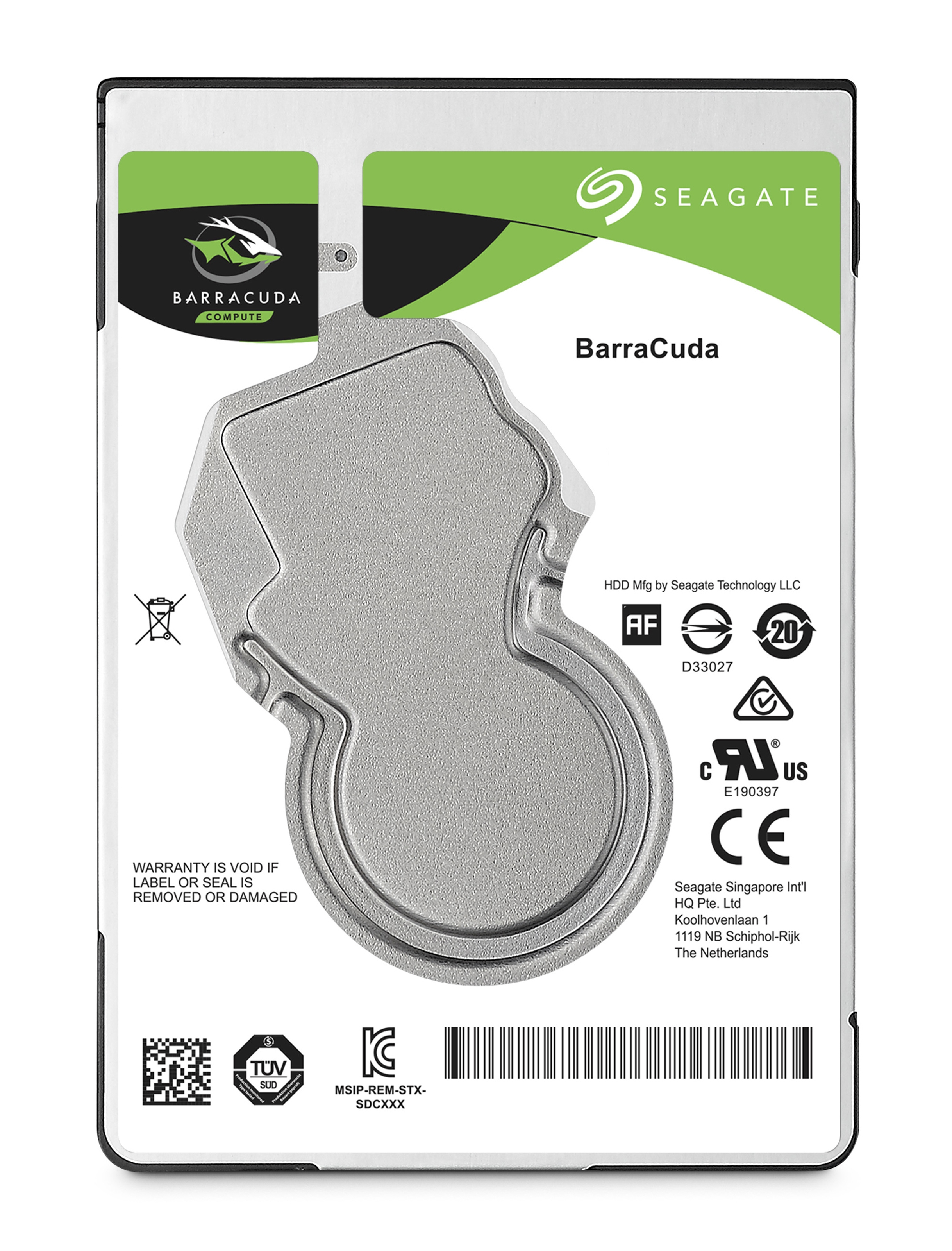 Seagate Guardian BarraCuda ST5000LM000 - Festplatte - 5 TB - intern - 2.5 (6.4 cm)