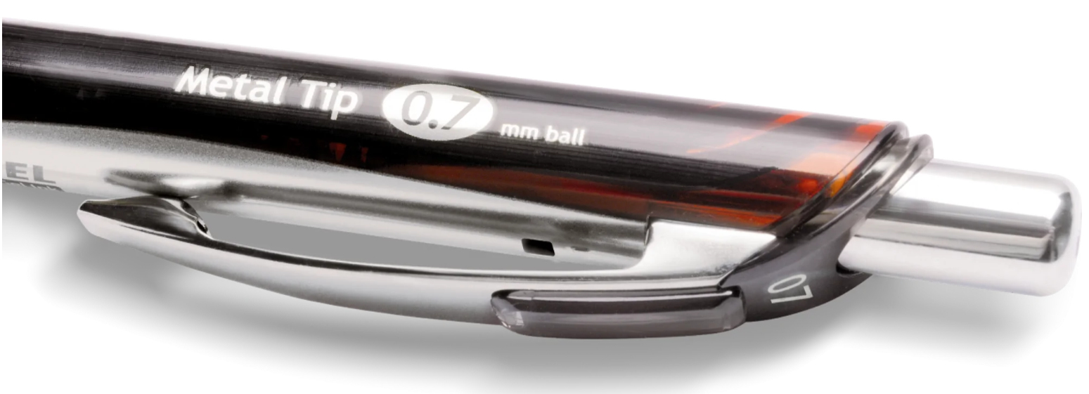 Pentel BLP77-BX penna gel Penna in gel retrattile Rosso 12 pz