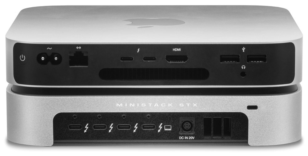 OWC miniStack STX Bo�tier disque dur/SSD Noir, Argent 2.5/3.5