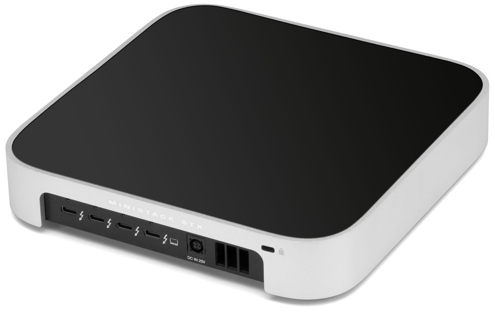 OWC miniStack STX Bo�tier disque dur/SSD Noir, Argent 2.5/3.5