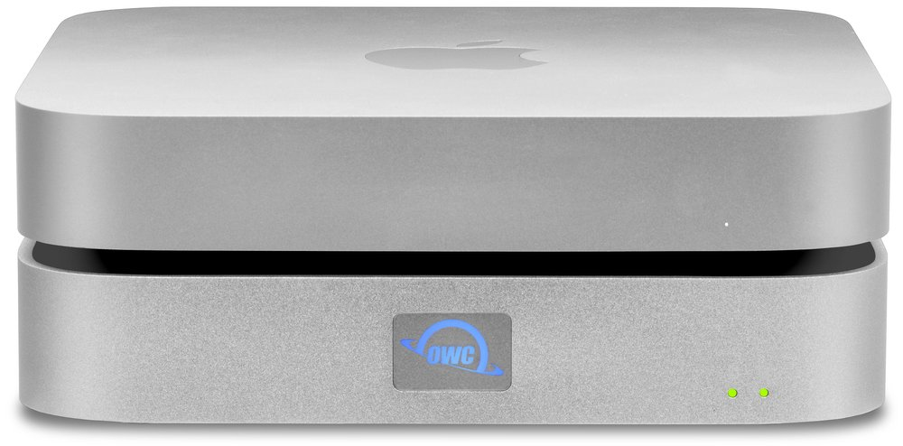OWC miniStack STX Bo�tier disque dur/SSD Noir, Argent 2.5/3.5