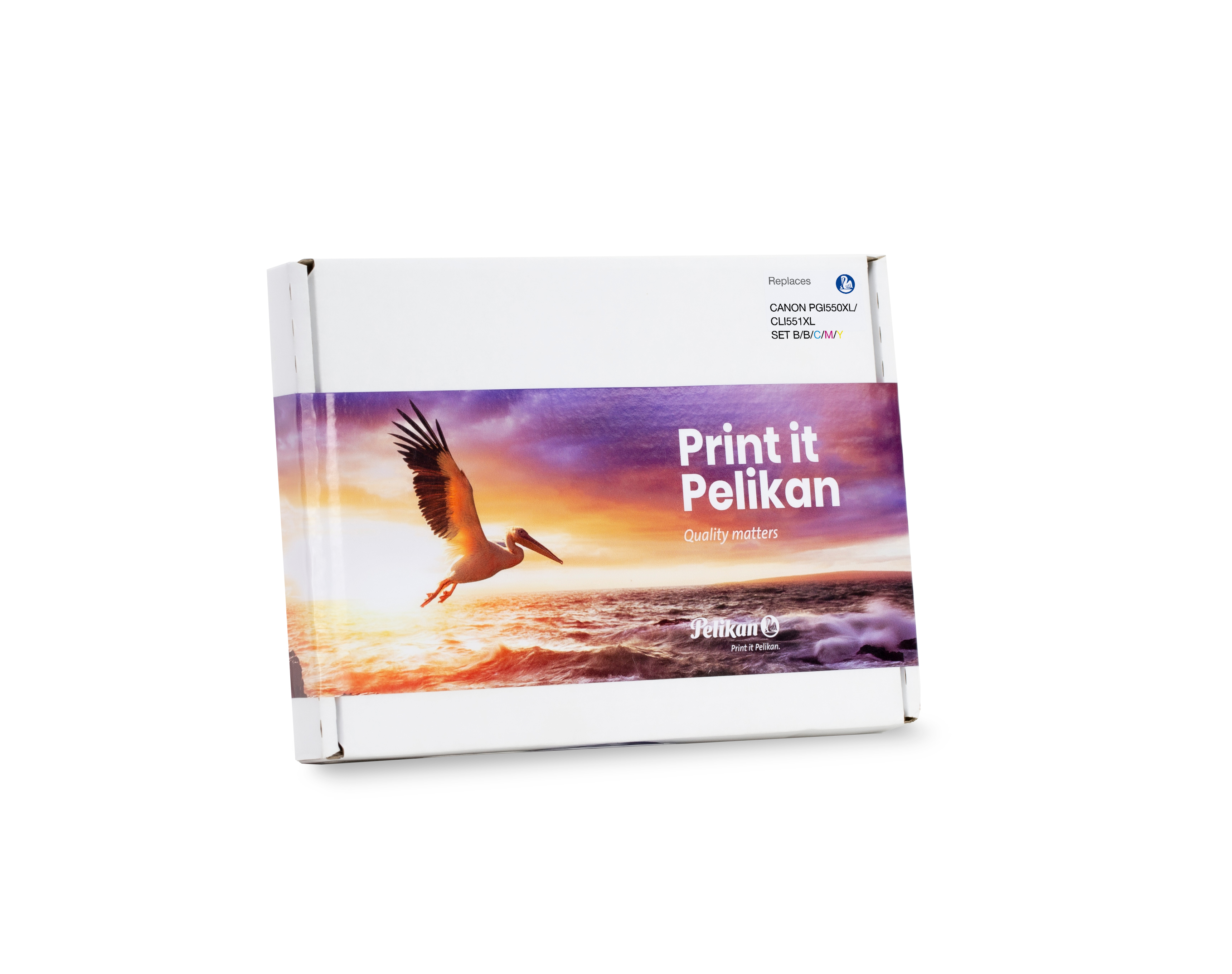 Pelikan PromoPack P55 cartouche dencre 4 pi�ce(s) Compatible Noir, Cyan, Magenta, Jaune