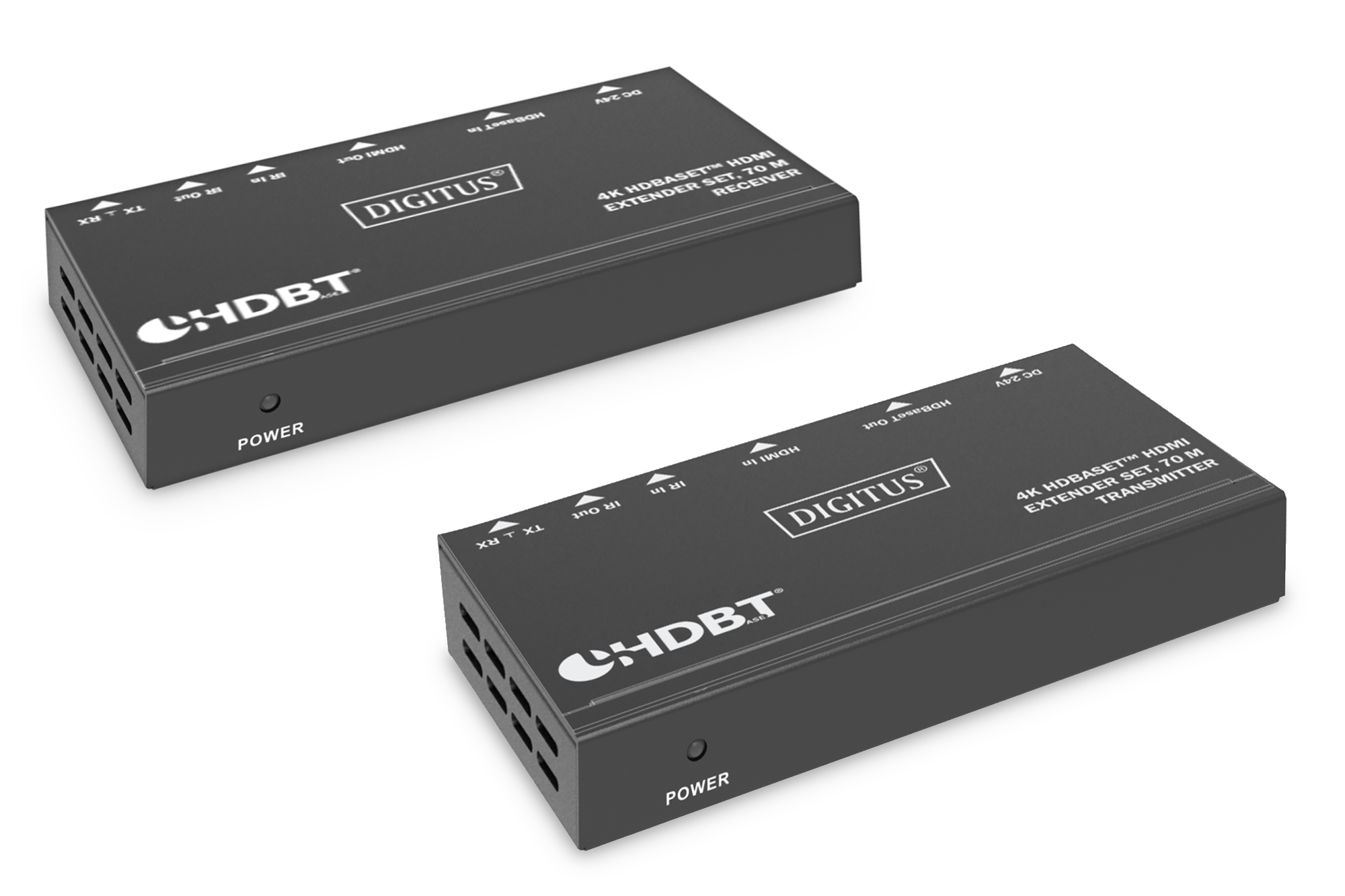 Digitus Set extender 4K HDBaseT HDMI, 70 m