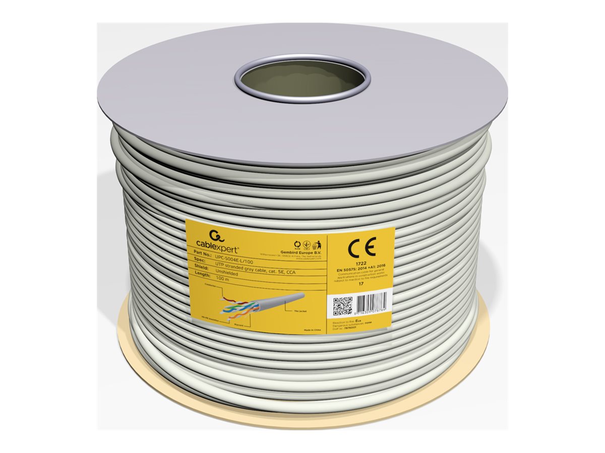 Gembird Cablexpert - Bulkkabel - 100 m - UTP - CAT 5e