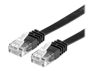 Value 21.99.0824 networking cable Black 1.5 m Cat6a U/UTP (UTP)