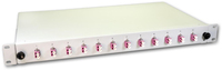 Lightwin LWL Spleibox 24 Fasern 12x DLC Multimode 50/125m OM4 Pigtail - Kabel - Multimode-Faser