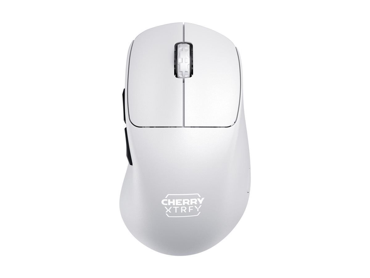 Cherry Xtrfy M64 Pro - Maus - ergonomisch - optisch - 5 Tasten - kabellos - 2.4 GHz - kabelloser Empf�nger (USB)