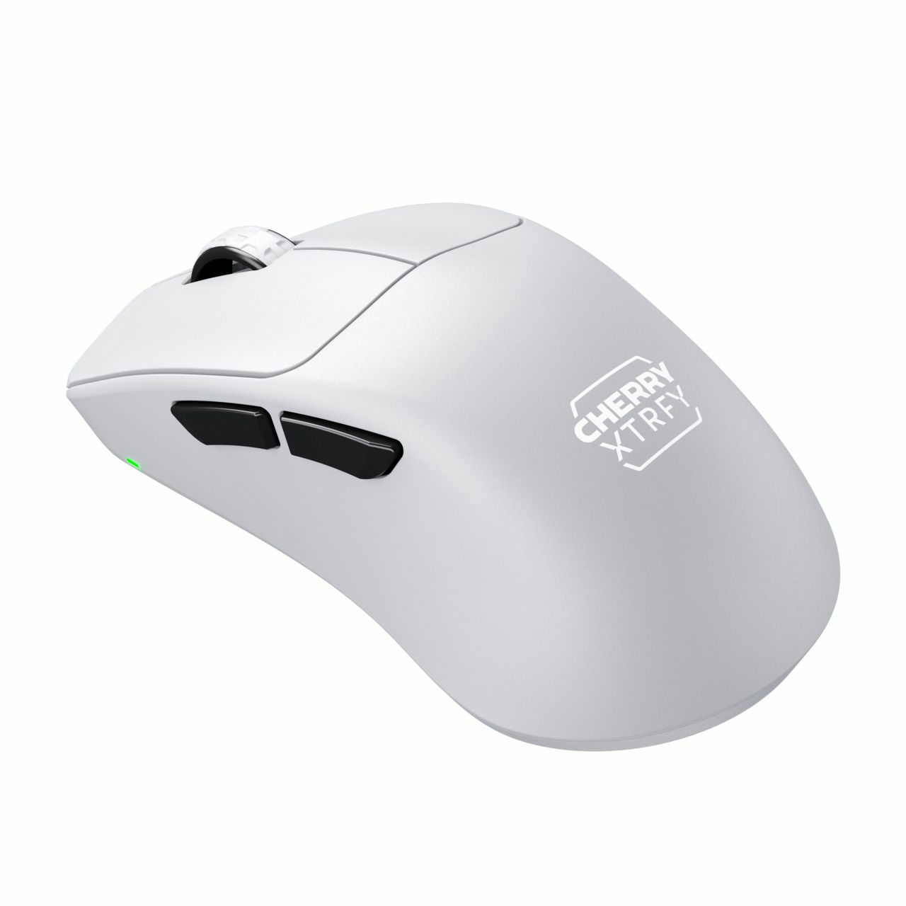 Cherry Xtrfy M64 Pro - Maus - ergonomisch - optisch - 5 Tasten - kabellos - 2.4 GHz - kabelloser Empf�nger (USB)