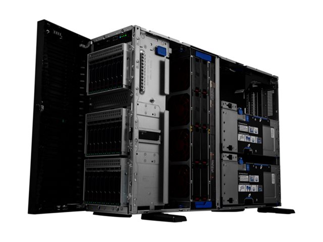HPE ProLiant ML350 Gen11 - Server - Tower - 4U - zweiweg - 1 x Xeon Silver 4510 / 2.4 GHz - RAM 64 GB - SATA/SAS/NVMe - Hot-Swap 6.4 cm (2.5)