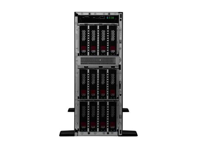 HPE ProLiant ML350 Gen11 - Server - Tower - 4U - zweiweg - 1 x Xeon Silver 4510 / 2.4 GHz - RAM 64 GB - SATA/SAS/NVMe - Hot-Swap 6.4 cm (2.5)