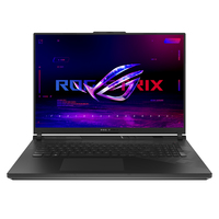 ASUS ROG Strix SCAR 18 G834JYR-R6019W Computer portatile 45,7 cm (18) 2.5K Intel Core i9 i9-14900HX 32 GB DDR5-SDRAM 2 TB SSD NVIDIA GeForce RTX 4090 Wi-Fi 6E (802.11ax) Windows 11 Home Nero