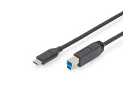 Digitus Cable de conexi�n USB Type-C , Type-C a B