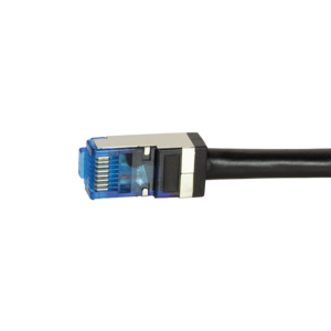 LogiLink CQ7033S cable de red Negro 1 m Cat6a S/FTP (S-STP)