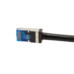 LogiLink CQ7033S cable de red Negro 1 m Cat6a S/FTP (S-STP)