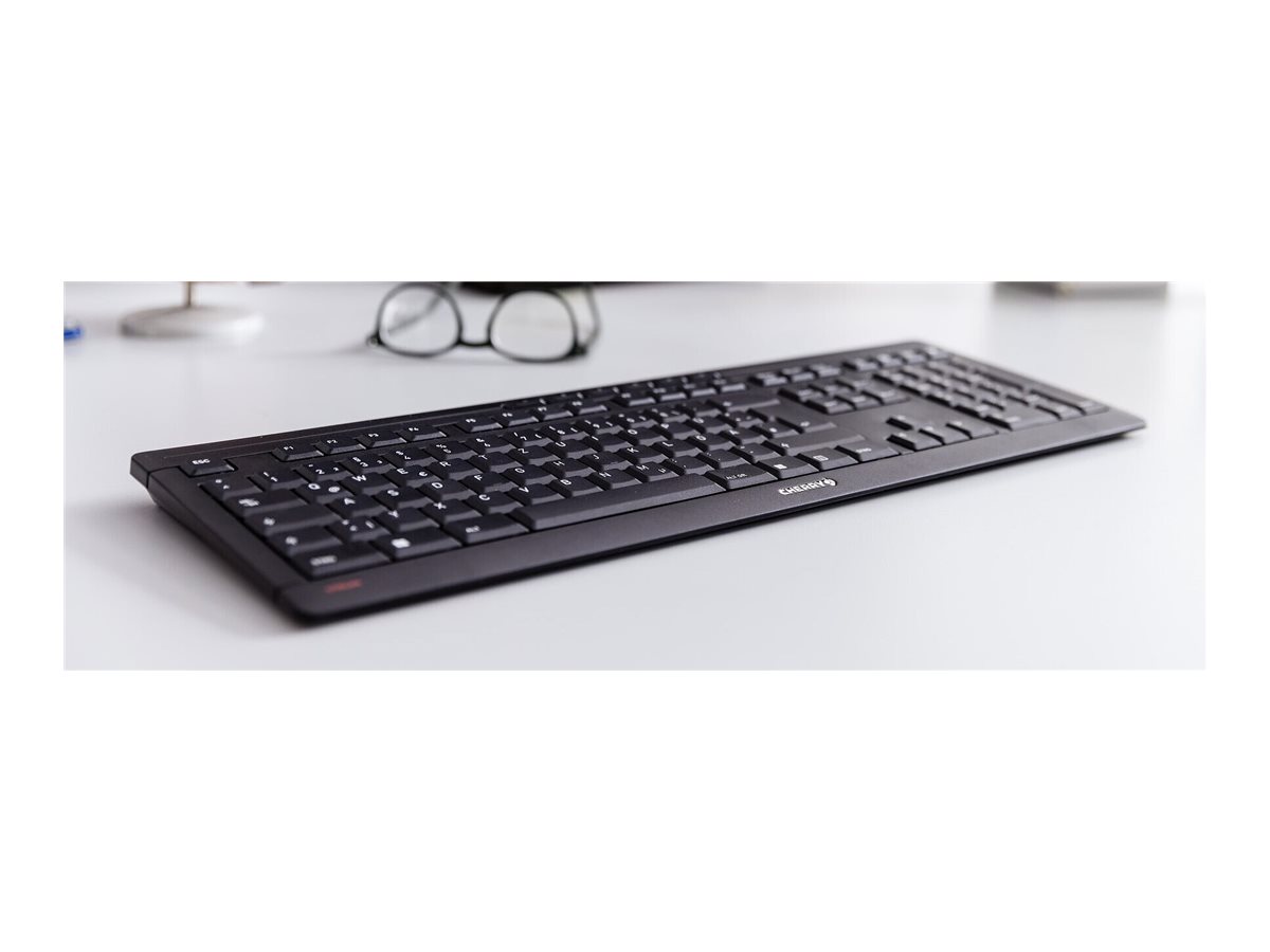CHERRY STREAM KEYBOARD WIRELESS tastiera Universale RF Wireless QWERTY Portoghese Nero