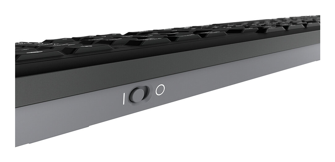 CHERRY STREAM KEYBOARD WIRELESS tastiera Universale RF Wireless QWERTY Portoghese Nero