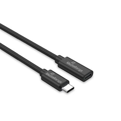 MediaRange MRCS245 c�ble USB USB 3.2 Gen 1 (3.1 Gen 1) 2 m USB C 5 Gbit/s 60 W Noir