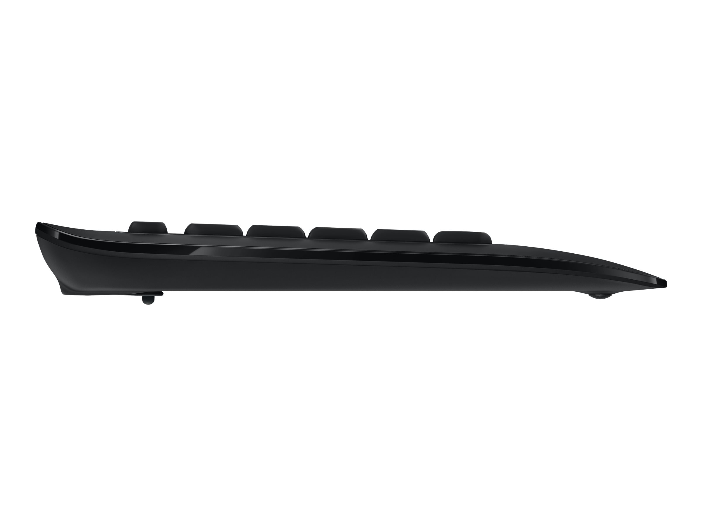 Logitech ADVANCED Combo Wireless Keyboard and Mouse teclado Ratn incluido USB QWERTY Ingls Negro