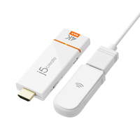 j5create SCREENCAST 4K MAX WIRELESS - Adapter - Digital/Display/Video