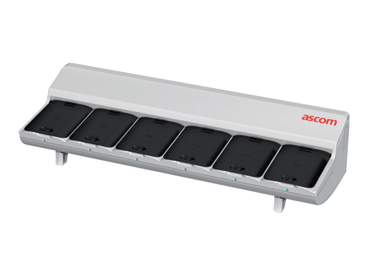 Ascom Batterieladeger�t - 6 Ausgabeanschlussstellen