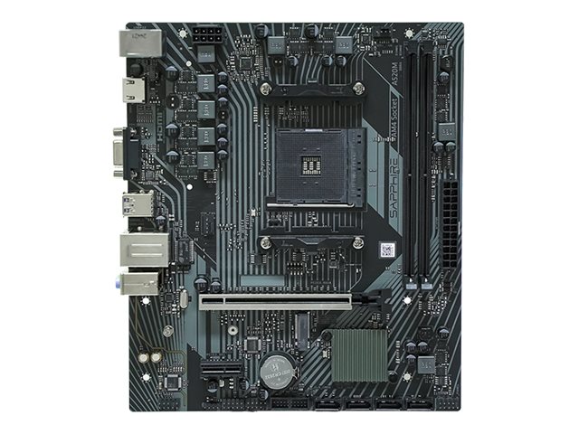 Sapphire A520M-E - Motherboard - micro ATX - Socket AM4 - AMD A520 Chipsatz - USB 3.2 Gen 1 - Gigabit LAN - Onboard-Grafik (CPU erforderlich)