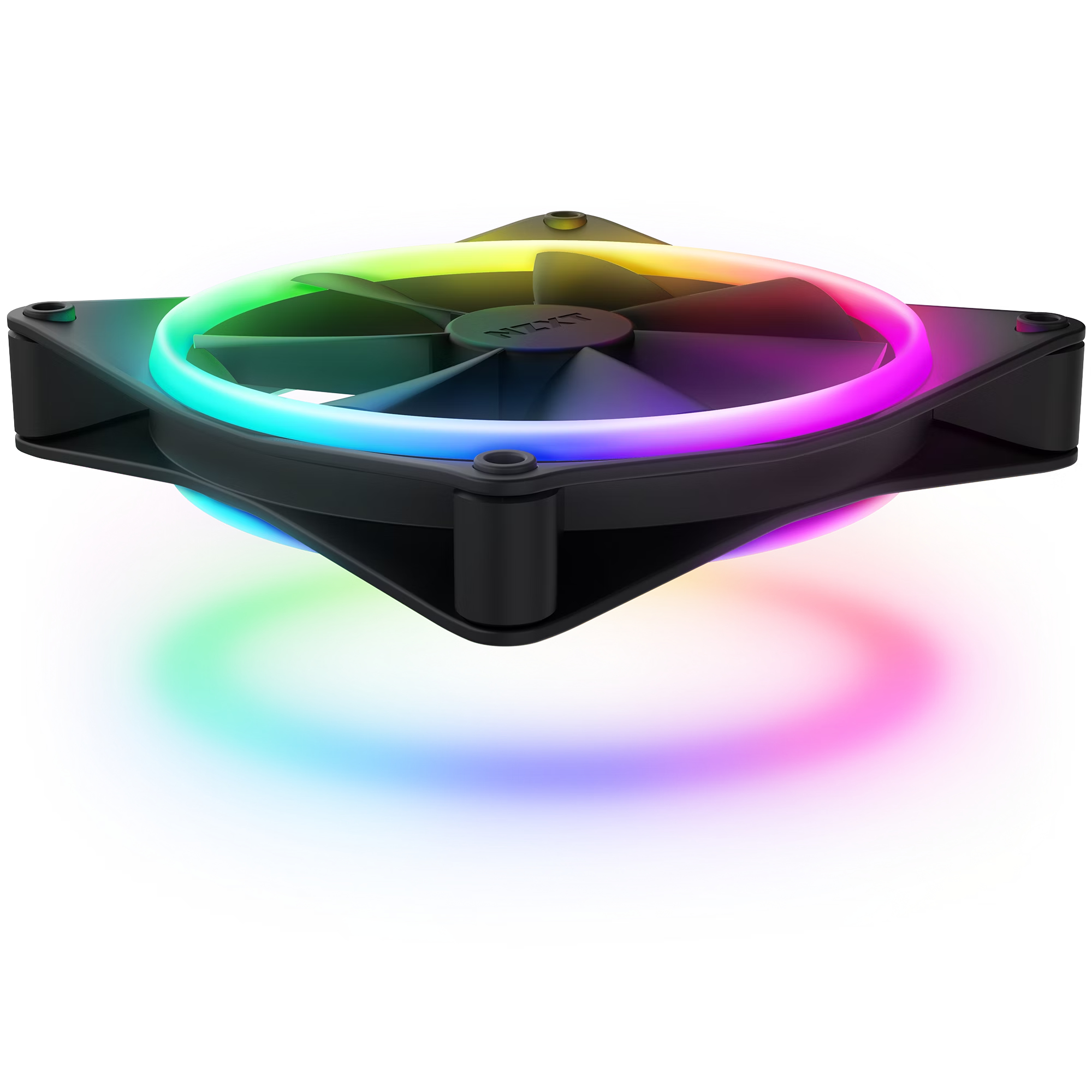 NZXT F140 RGB DUO Ventilateur 14 cm Noir 1 pi�ce(s)
