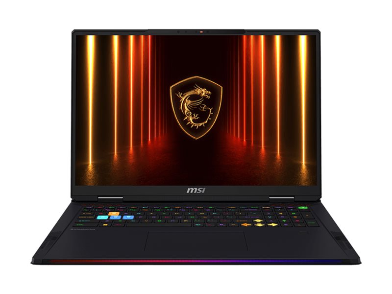 MSI Stealth 18 HX AI A2XWJG-041 - Intel Core Ultra 9 275HX / 2.7 GHz - Win 11 Pro - GeForce RTX 5090 - 64 GB RAM - 2 TB SSD NVMe - 45.7 cm (18)