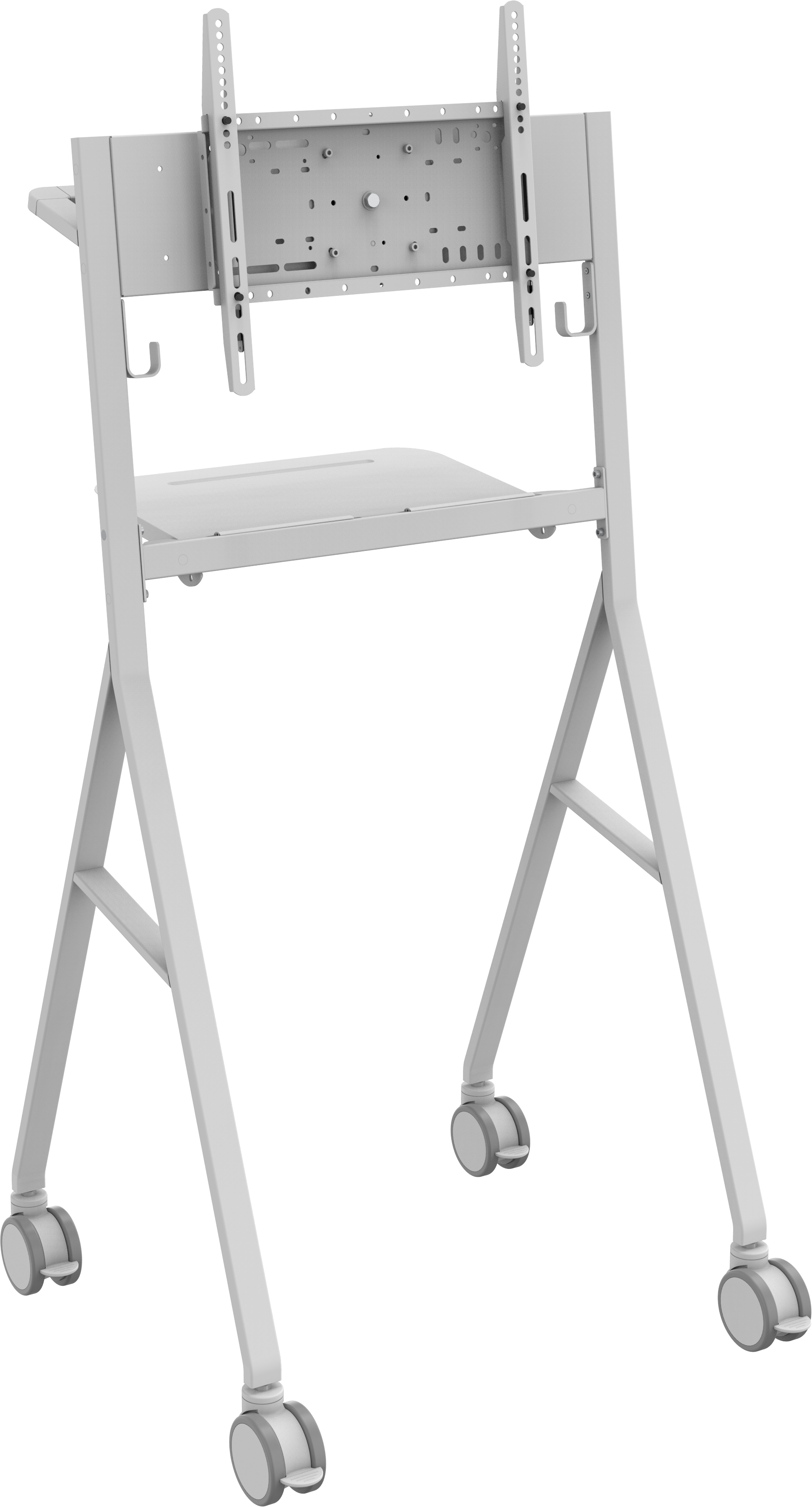 Vision VFM-F10 - Wagen - fr Flachbildschirm - Stahl - Off-White - Bildschirmgre: 127-139.7 cm (50-55)