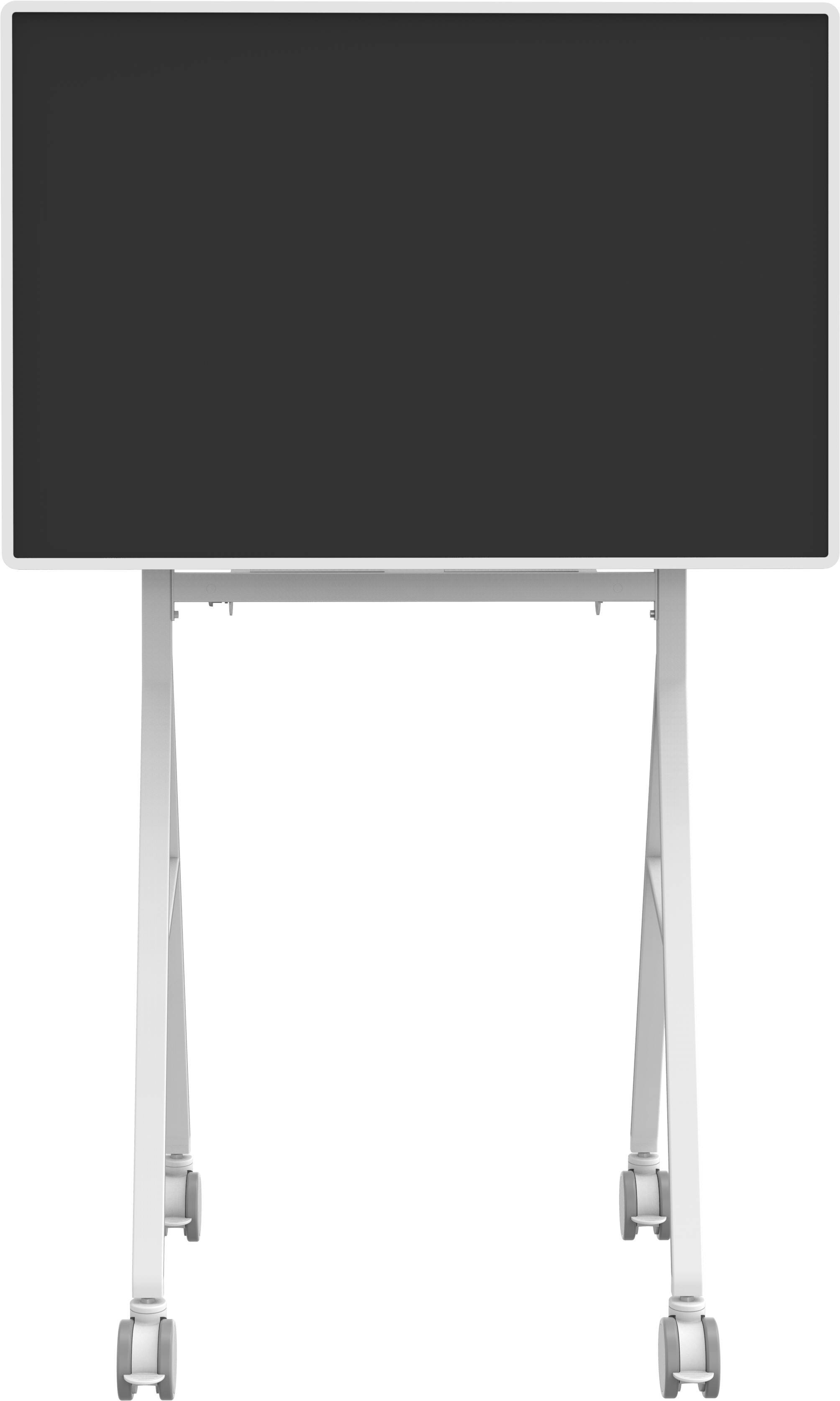 Vision VFM-F10 - Wagen - fr Flachbildschirm - Stahl - Off-White - Bildschirmgre: 127-139.7 cm (50-55)