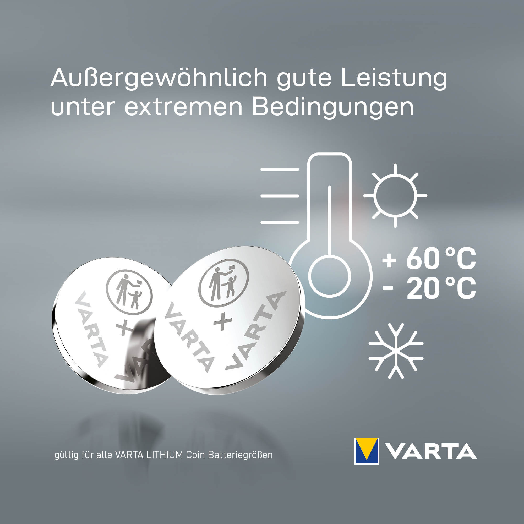 Varta Electronics - Batterie CR1220 - Li - 35