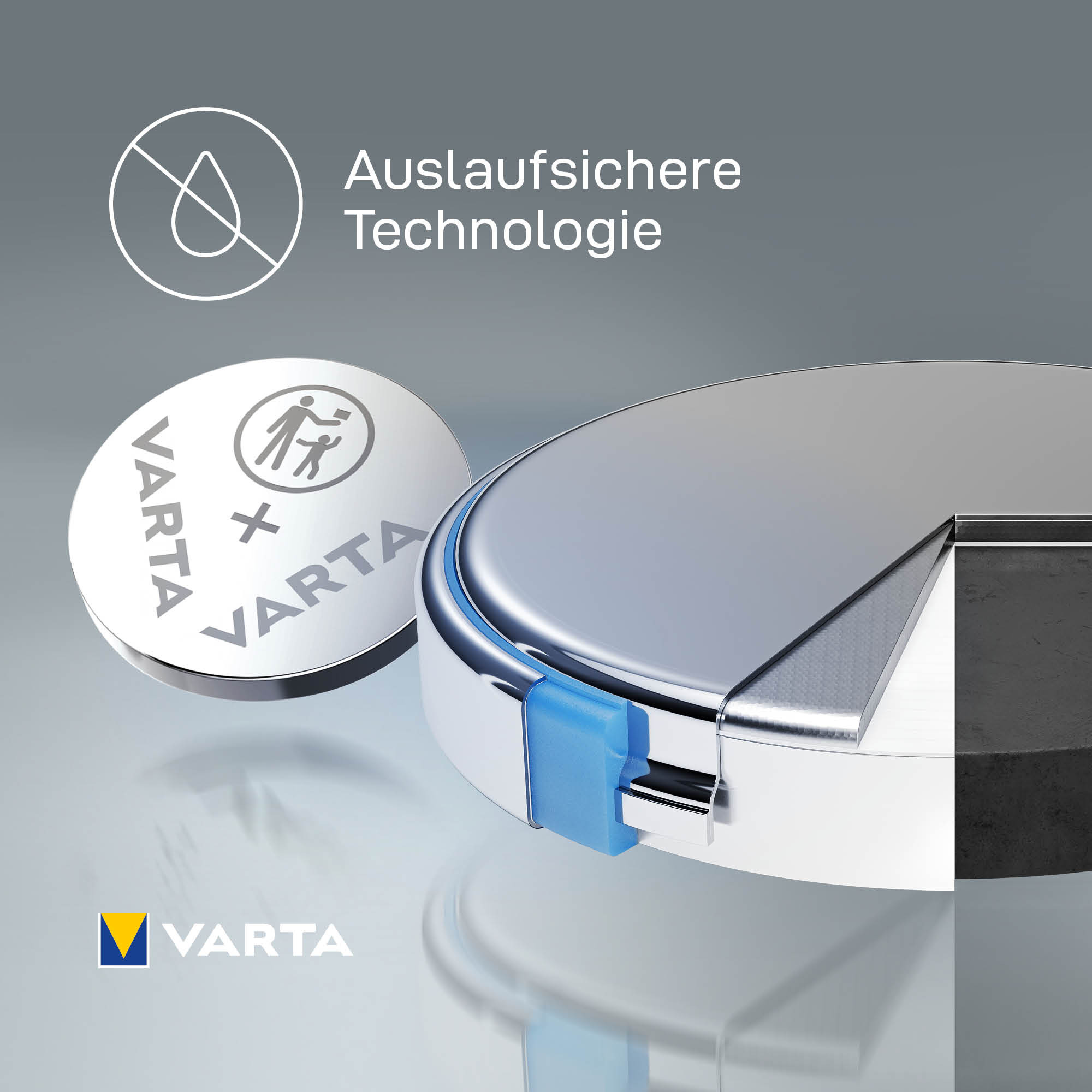 Varta Electronics - Batterie CR1220 - Li - 35