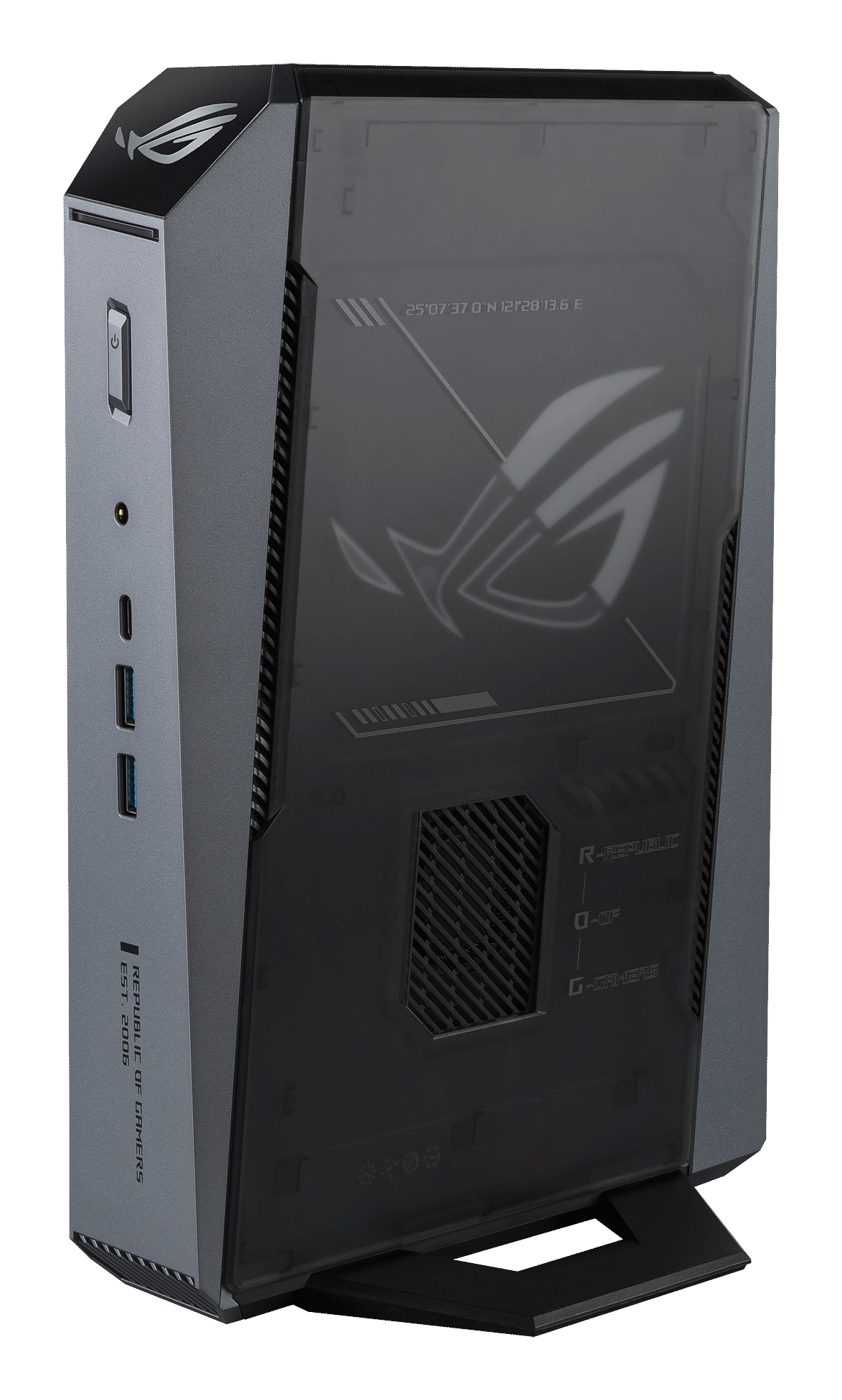 ASUS ROG GR70 -N90043AN AMD Ryzen 9 8940HX 16 GB DDR5-SDRAM 1 TB SSD NVIDIA GeForce RTX 5060 Windows 11 Home Mini PC PC Negro