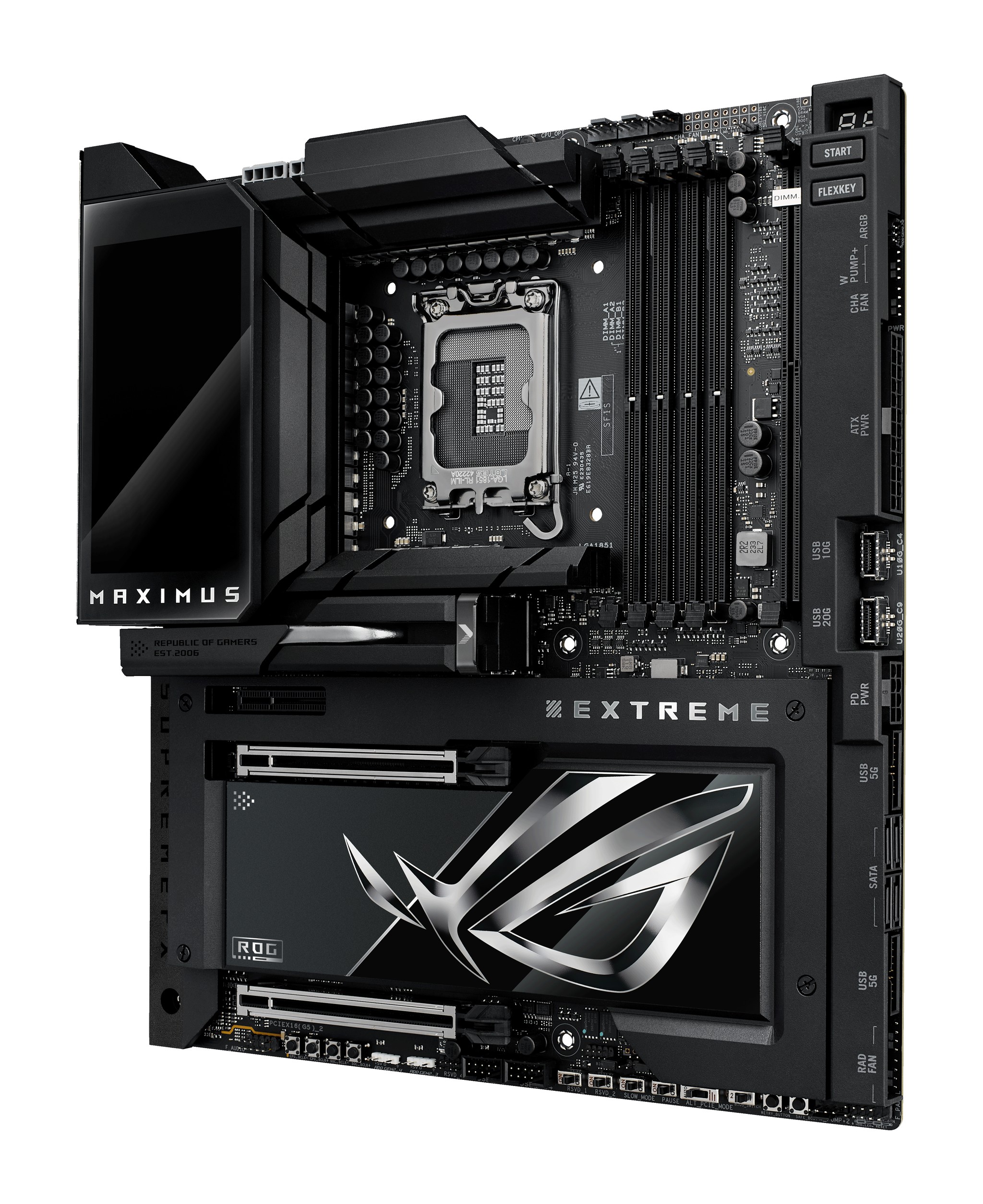 ASUS ROG MAXIMUS Z890 EXTREME Intel Z890 LGA 1851 (Socket V1) ATX tendu