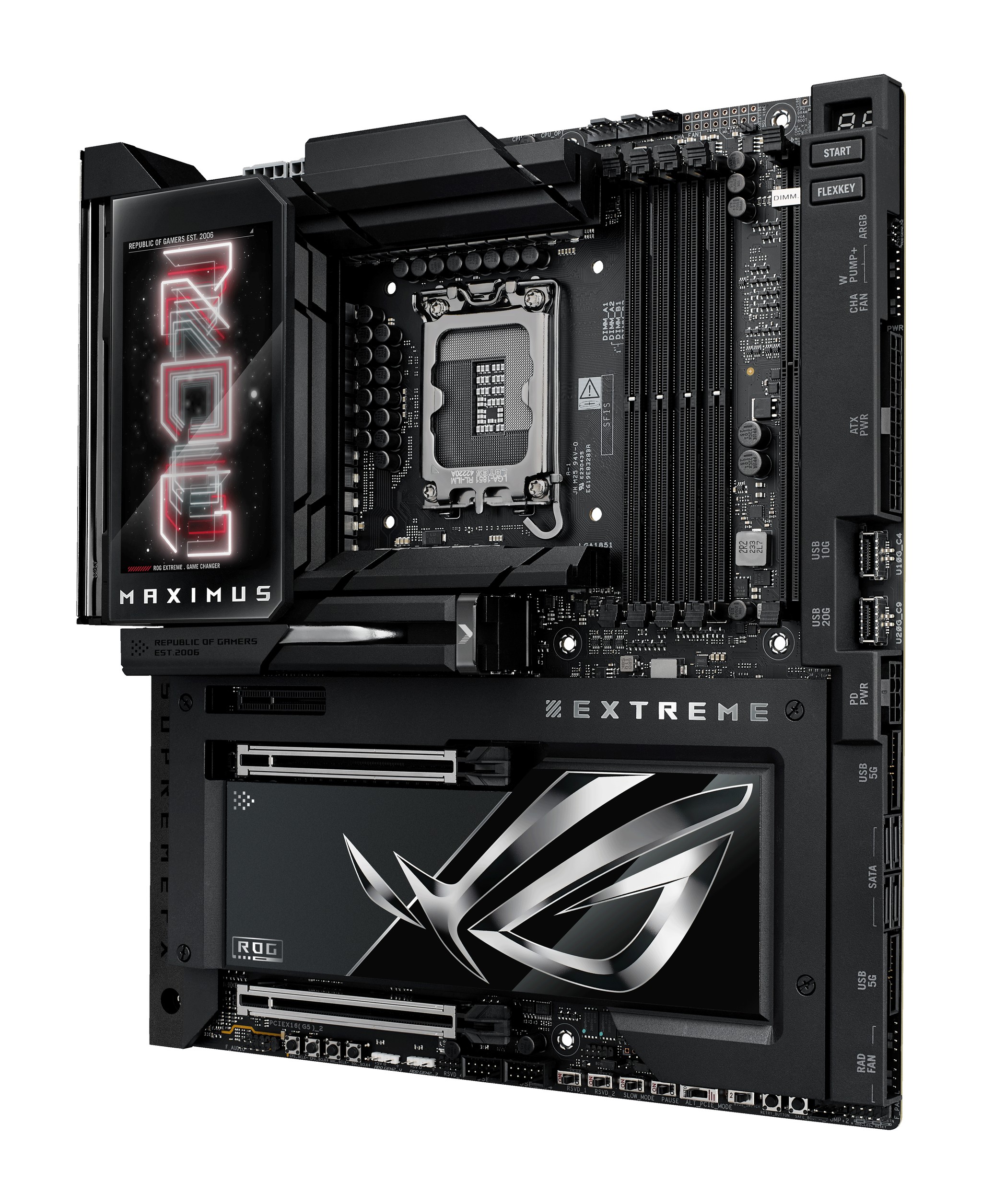 ASUS ROG MAXIMUS Z890 EXTREME Intel Z890 LGA 1851 (Socket V1) ATX tendu