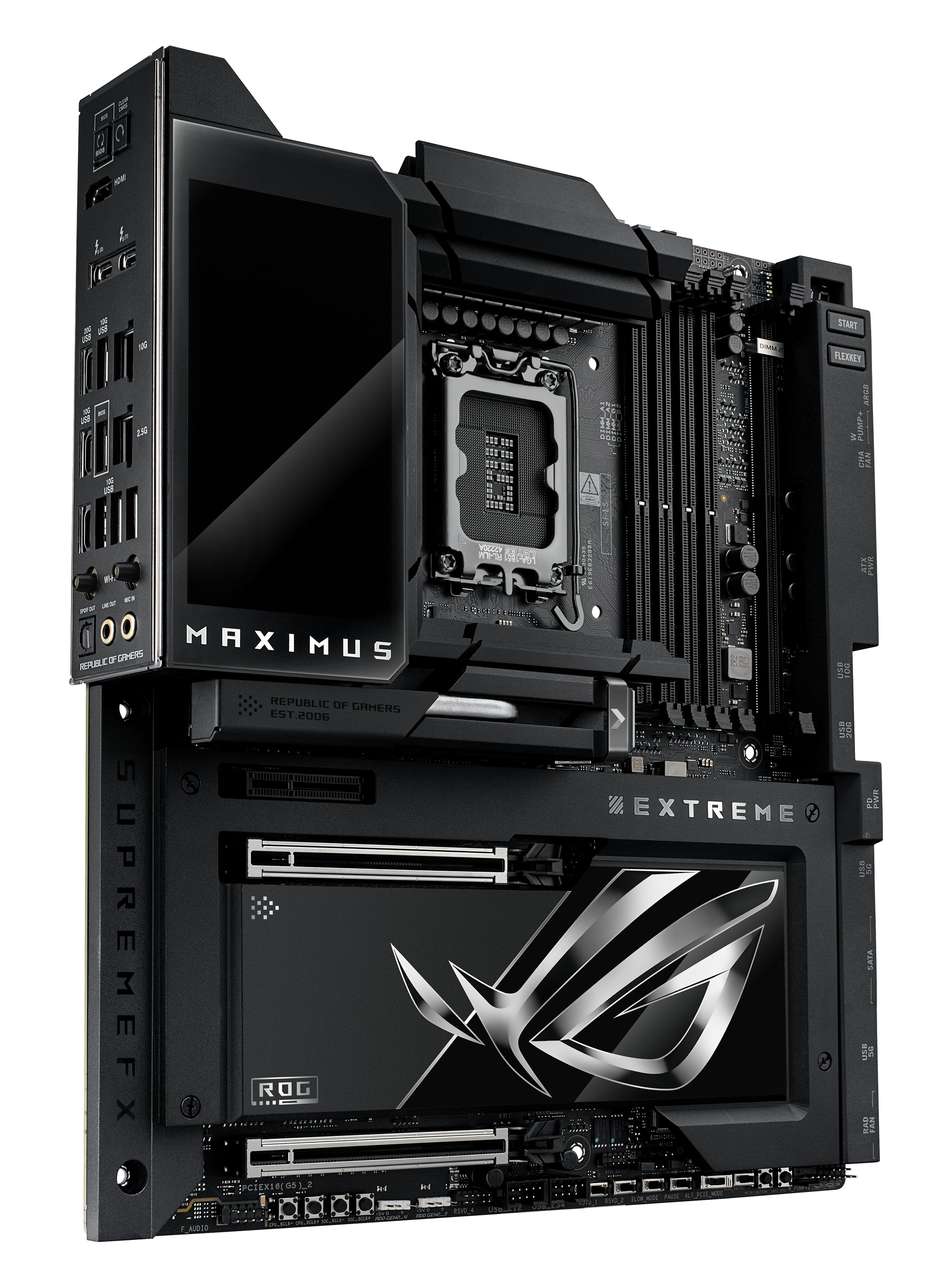 ASUS ROG MAXIMUS Z890 EXTREME Intel Z890 LGA 1851 (Socket V1) ATX tendu