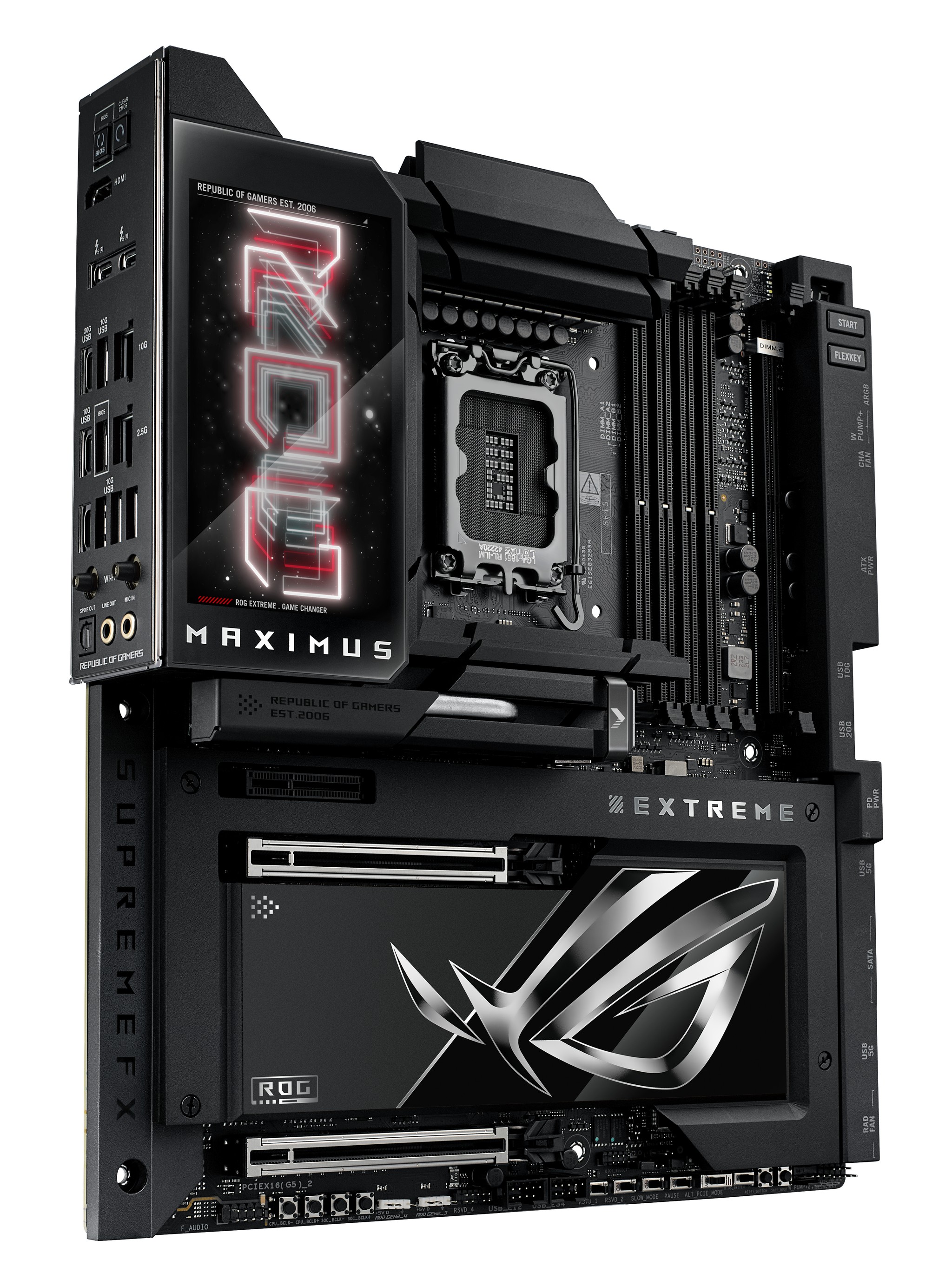 ASUS ROG MAXIMUS Z890 EXTREME Intel Z890 LGA 1851 (Socket V1) ATX tendu