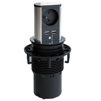 Bachmann ELEVATOR 1xUTE928.0201xUSBCharger Strom 2m Schuko