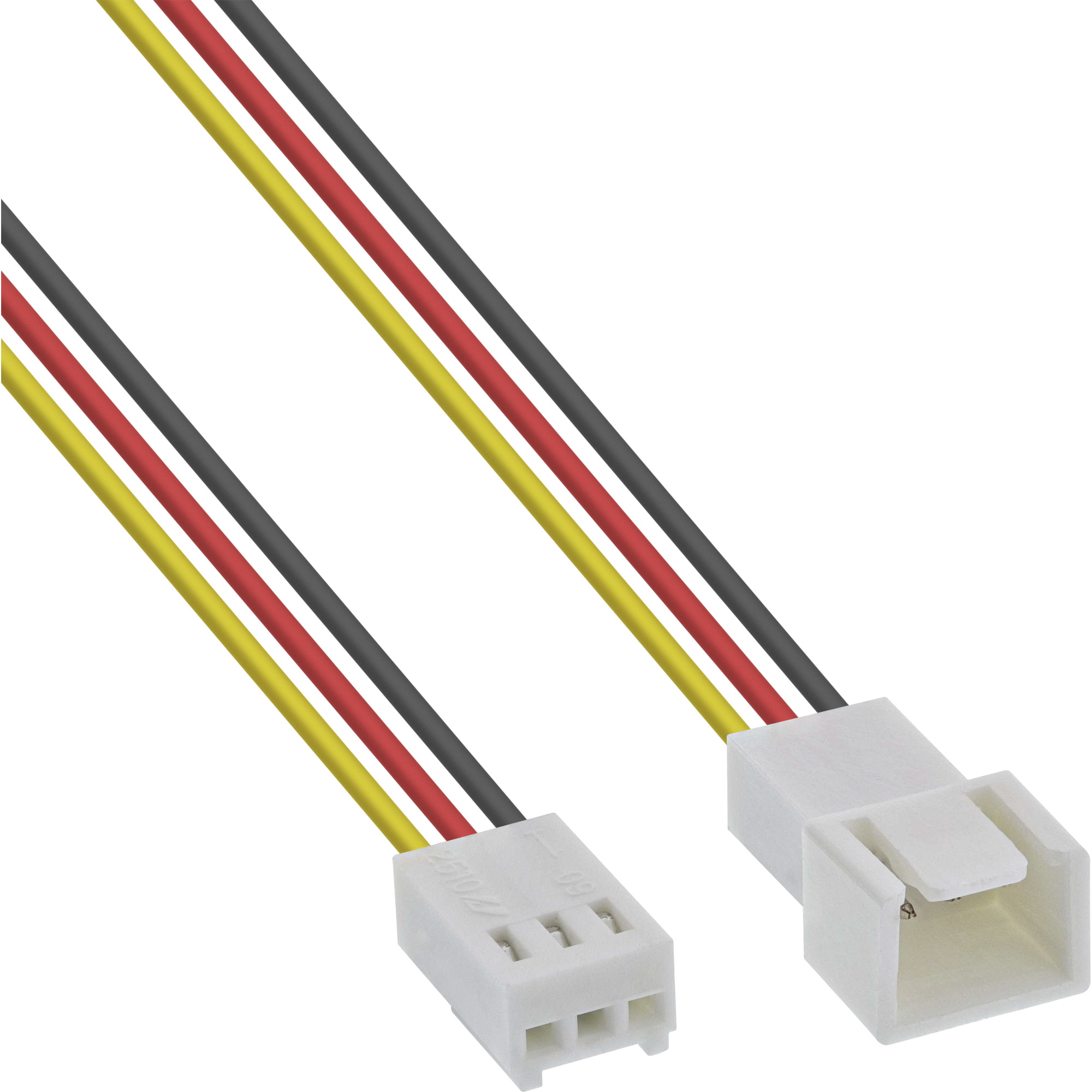 InLine Fan Cable Extension 3pin Molex male/female length 2m