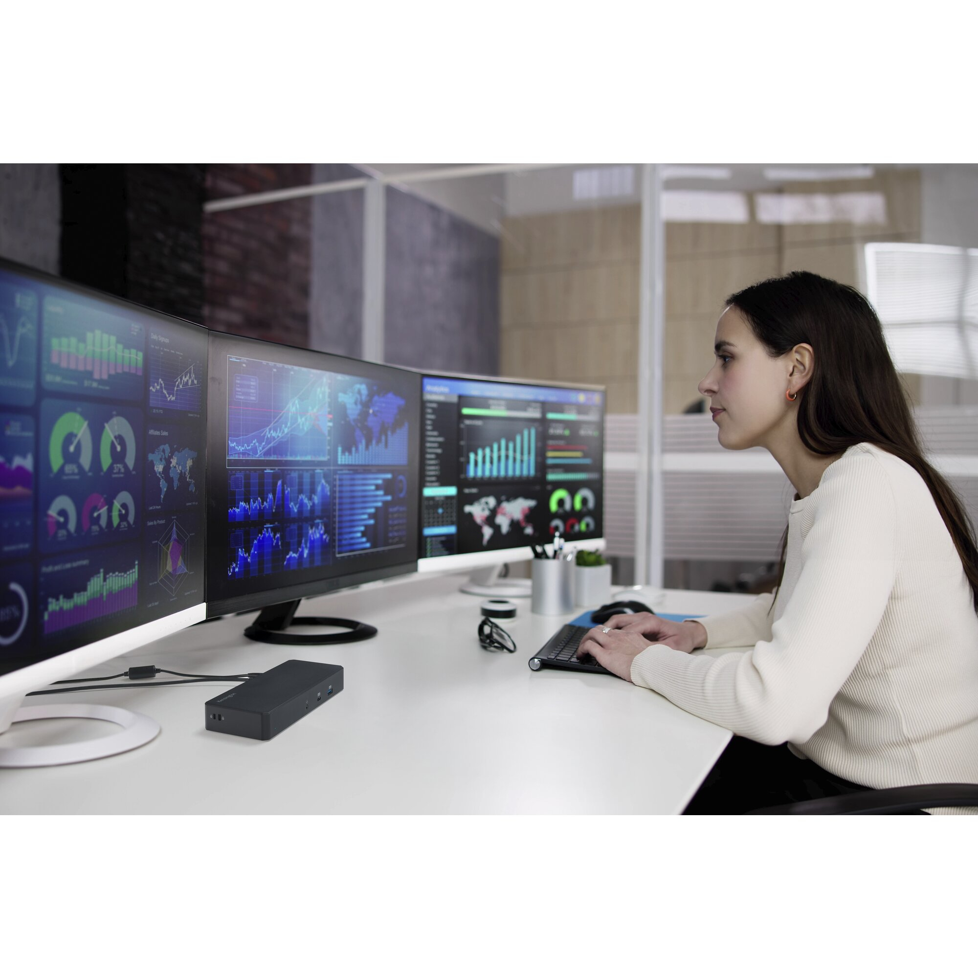 Kensington SD3220U3 EQ USB-C 10Gbps Video Dock