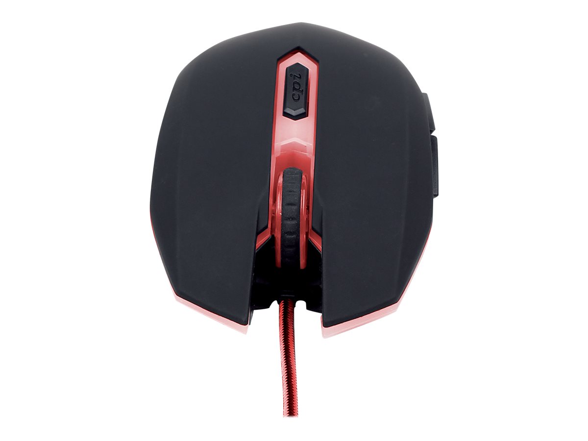 Gembird MUSG-001-R mouse Ambidestro USB tipo A 2400 DPI