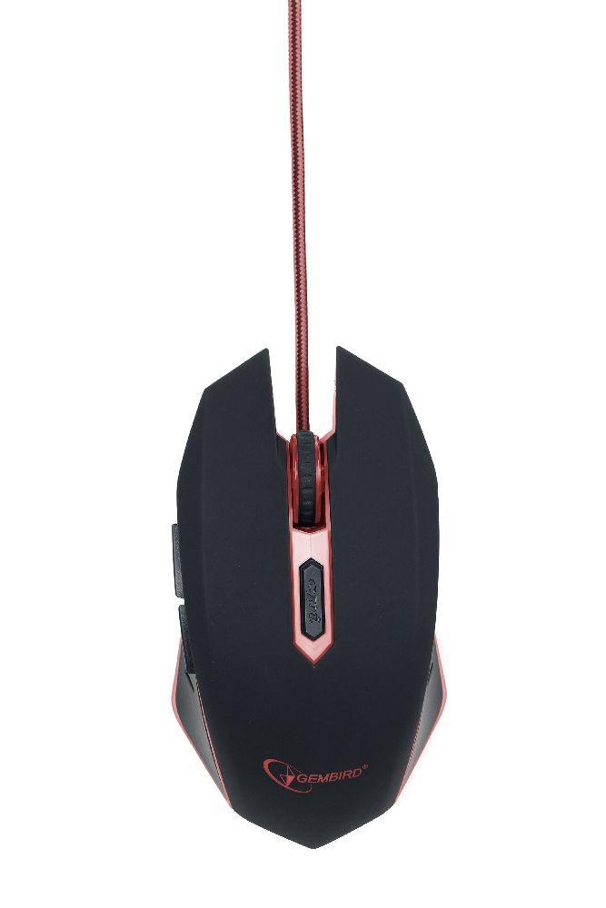 Gembird MUSG-001-R mouse Ambidestro USB tipo A 2400 DPI