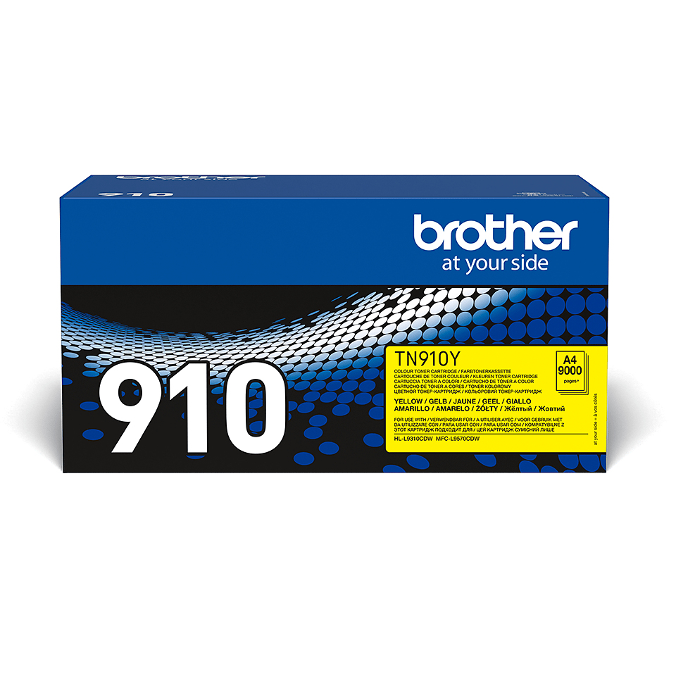 Brother TN910Y - Ultra Jumbo - Gelb - original